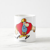 Cartoon Football Player Koffiemok (Center)