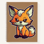 CARTOON FOX NOTITIEBOEK (Voorkant)