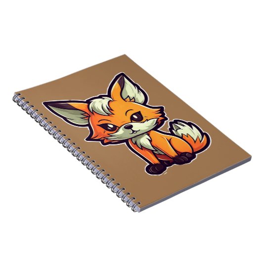 CARTOON FOX NOTITIEBOEK (Rechterzijde)