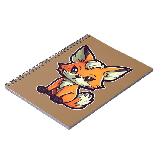 CARTOON FOX NOTITIEBOEK (Linkerzijde)