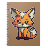 CARTOON FOX NOTITIEBOEK (Voorkant)
