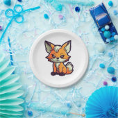 CARTOON FOX PAPIEREN BORDJE (Feest)