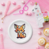 CARTOON FOX PAPIEREN BORDJE (Feest)