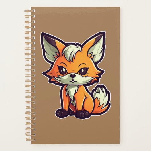 CARTOON FOX PLANNER (Voorkant)