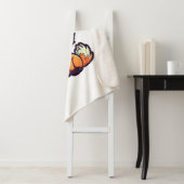 CARTOON FOX SHERPA DEKEN (In situ)