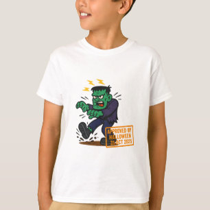 Cartoon Frankenstein - Goedgekeurd door Halloween T-shirt