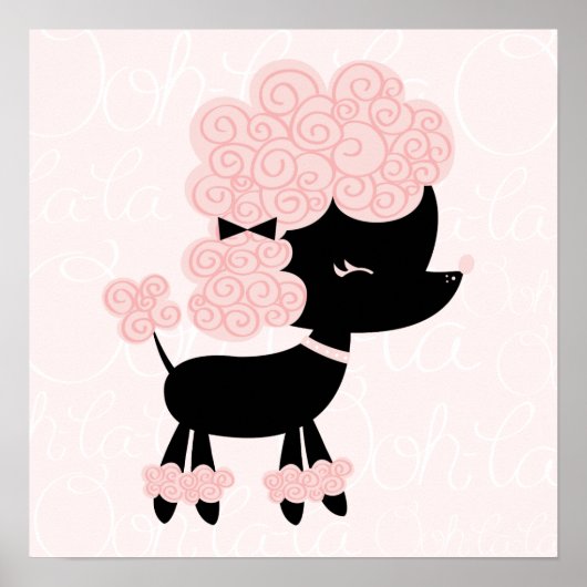 Cartoon-Franse poolkunst voor kinderen Poster (Voorkant)