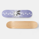 Cartoon French Bulldog Skateboard (Horizontaal)