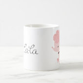 Cartoon French Poodle Koffiemok (Center)