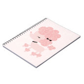 Cartoon French Poodle Notitieboek (Linkerzijde)
