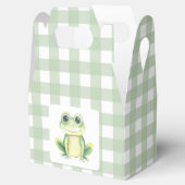 Cartoon Frog Baby shower Bedankdoosjes (Geopend)