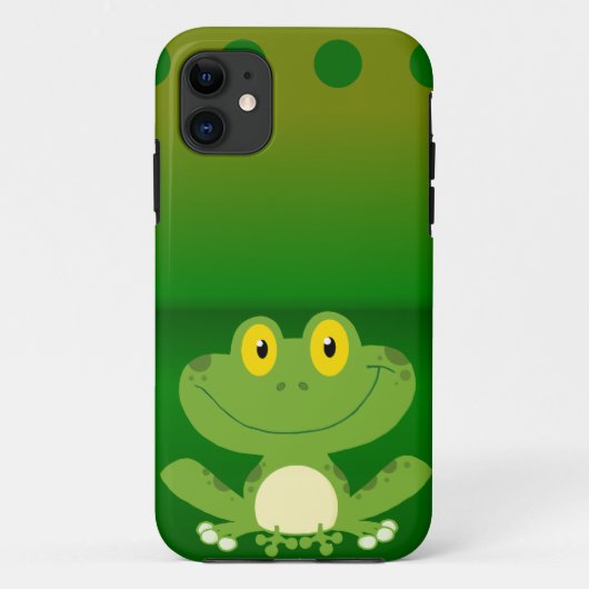 Cartoon Frog iPhone 5 Hoesje (Achterkant)