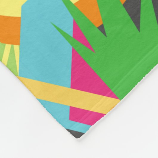 Cartoon Fruits Fleece Blanket (Hoek)