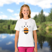 Cartoon Funny Cute Honey Bee T-shirt