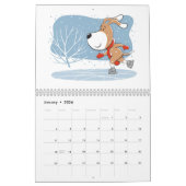 Cartoon Funny Cute Puppy Dog Lover 2026 Calendar Kalender (Jan 2026)