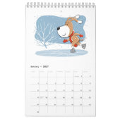 Cartoon Funny Cute Puppy Dog Lover 2026 Kalender (Jan 2027)