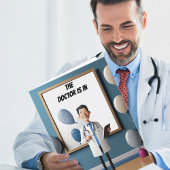 Cartoon Funny Doctor Verjaardag Kaart