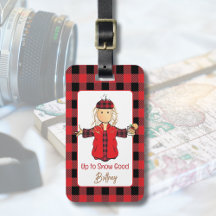 Cartoon Funny Lady Snow Gezegde Wintercruise