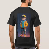 Cartoon & Gaming Character T-Shirts – Laat je stem (Achterkant)