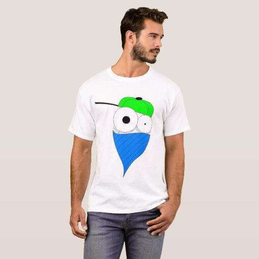 cartoon gangstar t-shirt (Voorkant volledig)