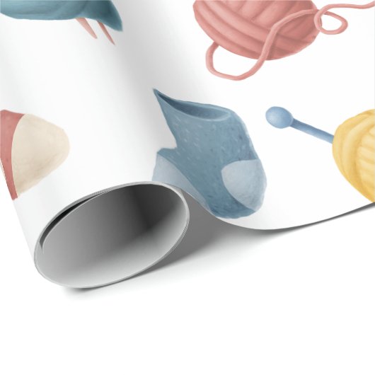 Cartoon Garens, dekens en sockets Cadeaupapier (Rol Hoek)