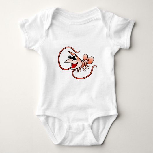 Cartoon Garnaal Romper (Voorkant)