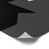 Cartoon geest in de straten van de stad halloween  poster (Hoek)