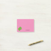 Cartoon Geld Dollar Bills Square | personaliseren Post-it® Notes (Op bureau)