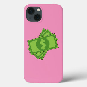 Cartoon geld dollarbiljetten Case-Mate iPhone case