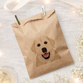 cartoon gele labrador bedankzakje (Geknipt)