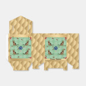 Cartoon German Shepherd Dog Bedankdoosjes (Uitgevouwen)