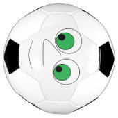 Cartoon gezicht met Big Nose Funny Voetbal (Gedraaid)