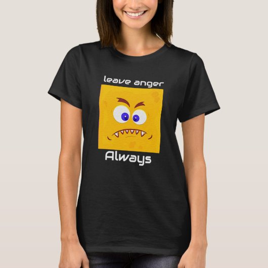 cartoon gezicht T-shirt (Voorkant)