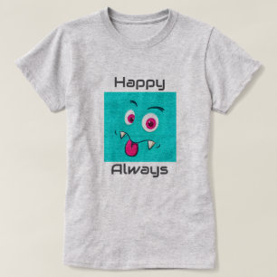 cartoon gezicht T-shirt