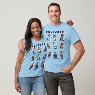 Cartoon Gieren van de Wereld T-shirt