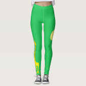 Cartoon Giraffe - Kritter Leggings (Voorkant)