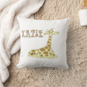 Cartoon Giraffe Kussen (Deken)