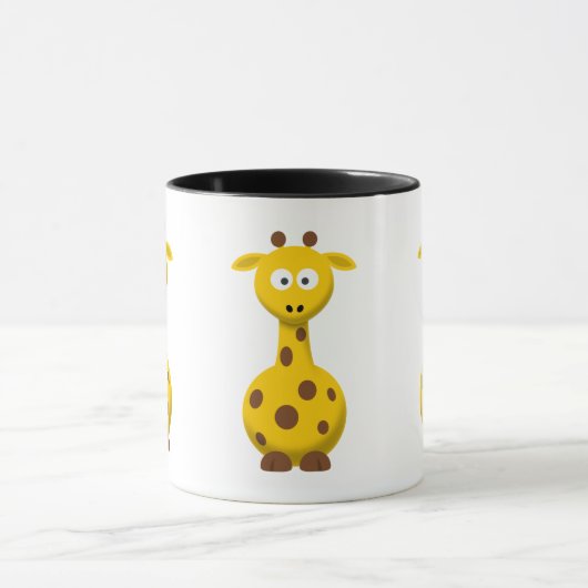 Cartoon Giraffe Mok (Midden)