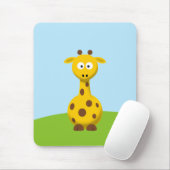 Cartoon Giraffe Muismat (Met muis)