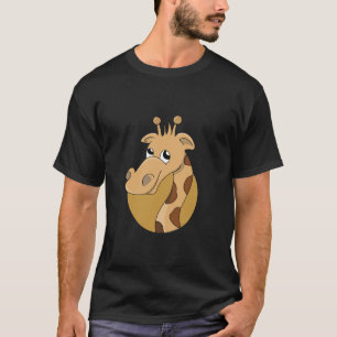 Cartoon giraffe t-shirt