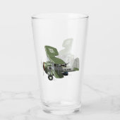 Cartoon Glas (Achterkant)