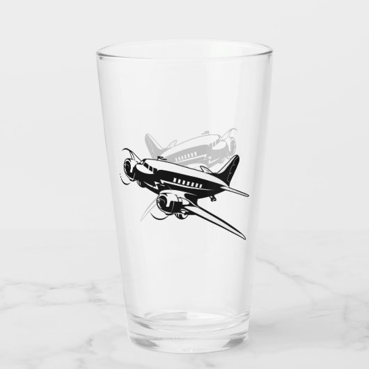 Cartoon Glas (Achterkant)
