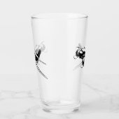 Cartoon Glas (Rechts)