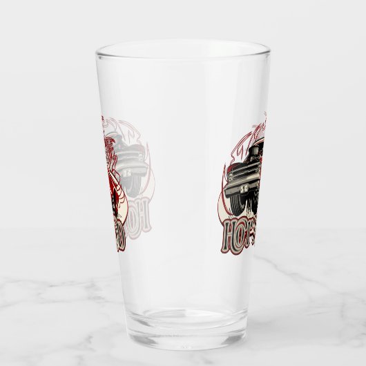 Cartoon Glas (Rechts)