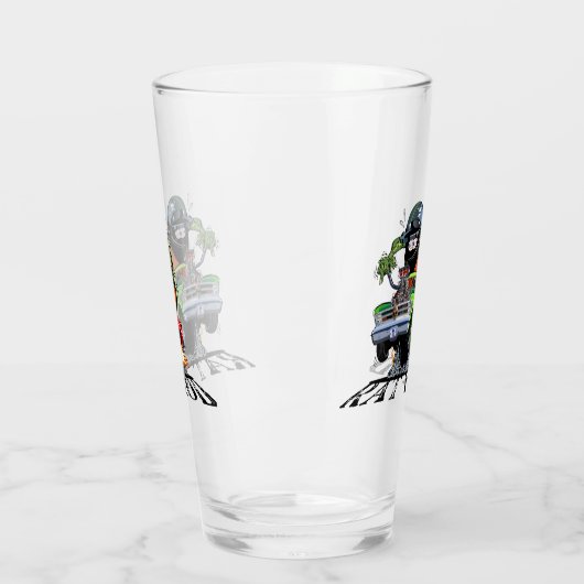 Cartoon Glas (Links)