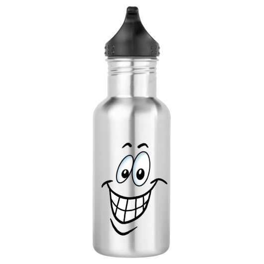 Cartoon glimlachen waterfles (Rechts)
