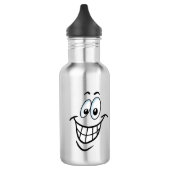 Cartoon glimlachen waterfles (Links)