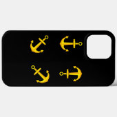 Cartoon Golden Boat Anchor Set Case-Mate iPhone Case (Achterkant (horizontaal))