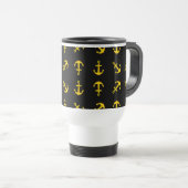 Cartoon Golden Boat Anchor Set Pattern Reisbeker (Voorkant rechts)