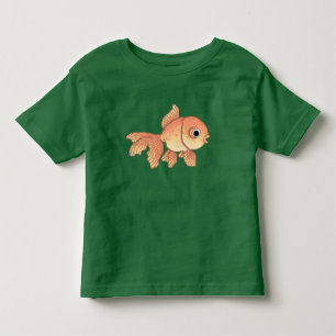 Cartoon Goldfish Kinder Shirts